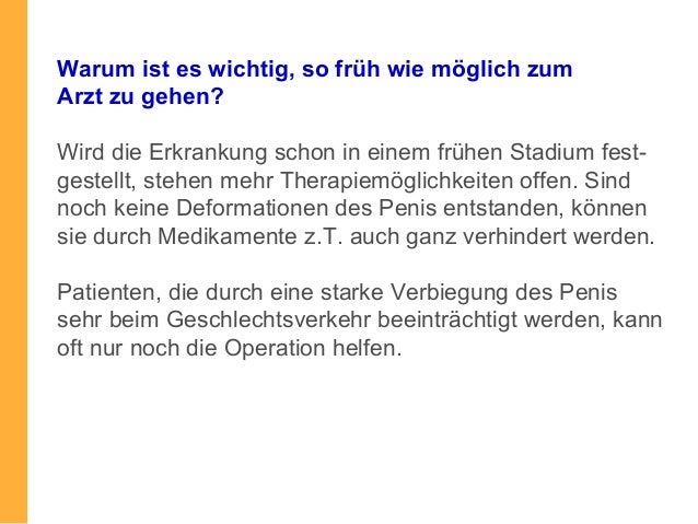 erkrankungen induratio penis plastica Erkrankungen induratio penis plastica